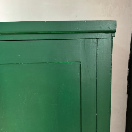 armario vintage verde