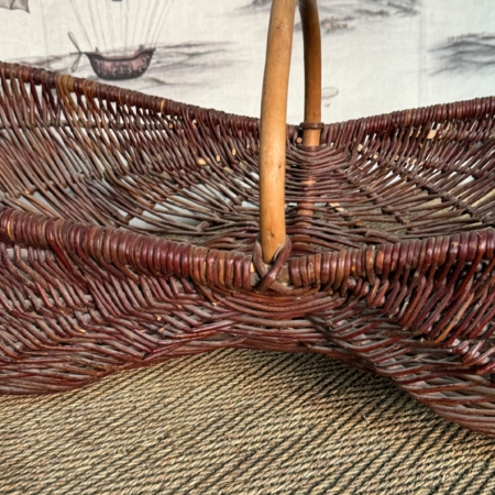 Antique wicker basket